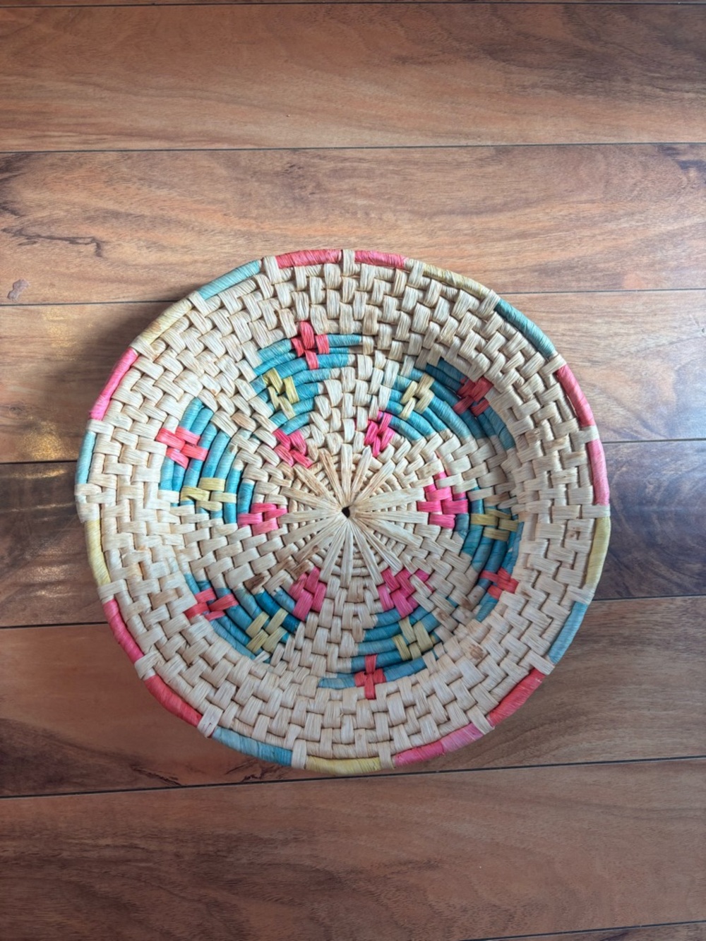 Wicker wall decor